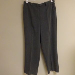 Sag Harbor Stretch Grey Short Length pants size 12